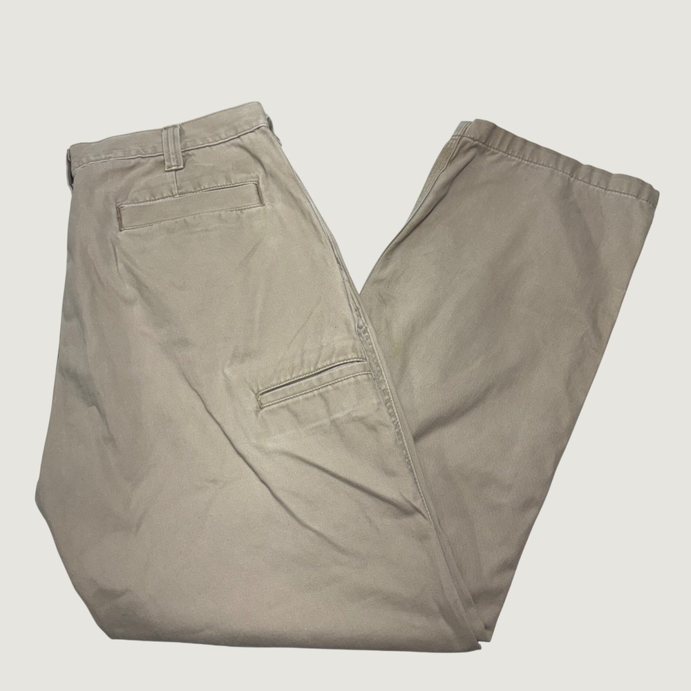 Carhartt B14 Work Pants Mens 34x30 Tan Khaki Canvas Utility Carpenter Gorpcore